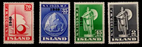 Island 218-221 postfrisch #OM531