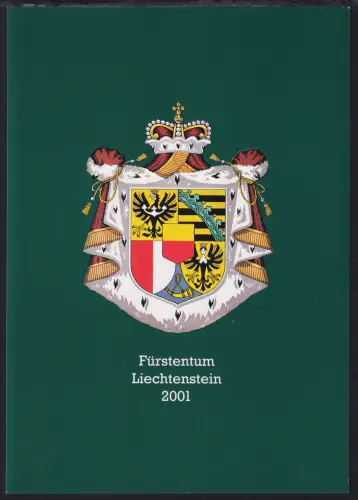 Liechtenstein Jahresmappe 2001 postfrisch #OM540