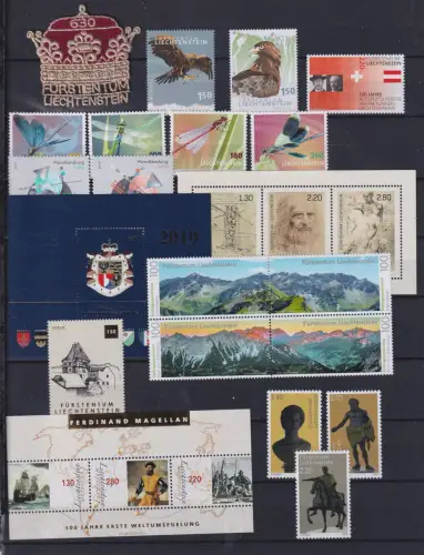 Liechtenstein Jahrgang 2019 postfrisch #OP879