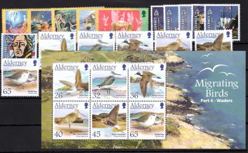 Großbritannien Alderney Jahrgang 2005 postfrisch #OP892