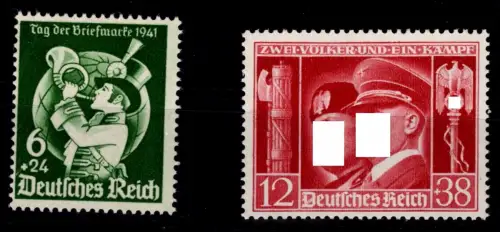 Deutsches Reich 762, 763 postfrisch #OQ055