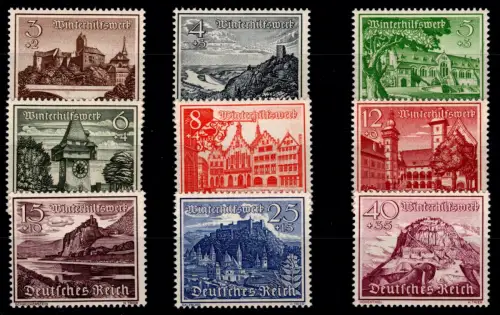 Deutsches Reich 730-738 postfrisch #OQ066