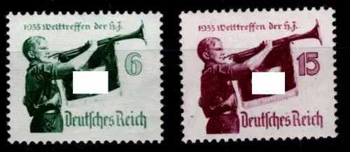 Deutsches Reich 584-585 postfrisch #OQ102
