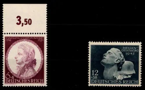 Deutsches Reich 810, 812 postfrisch #OQ175