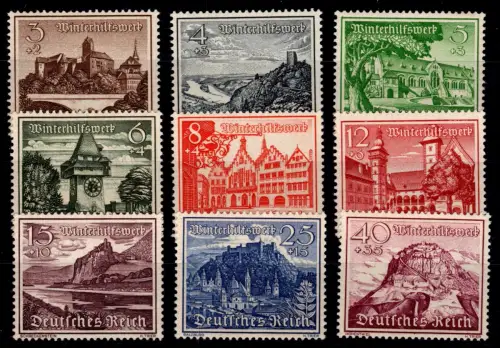 Deutsches Reich 730-738 postfrisch #OQ321