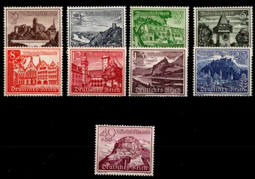 Deutsches Reich 730-738 postfrisch #OQ316