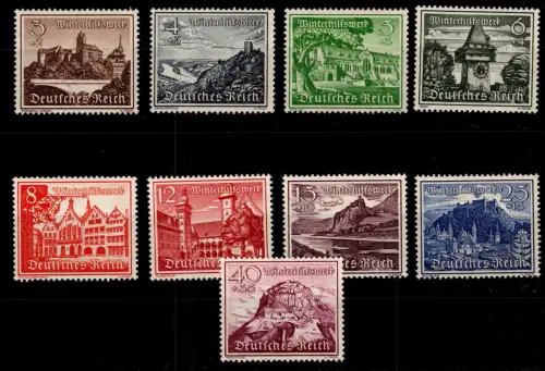 Deutsches Reich 730-738 postfrisch #OQ383