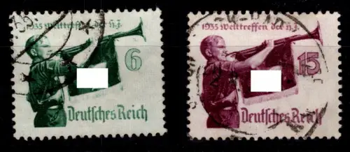 Deutsches Reich 584-585 x gestempelt #OQ469