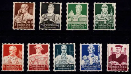 Deutsches Reich 556-564 postfrisch #OQ635
