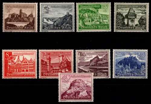 Deutsches Reich 730-738 postfrisch #OQ647