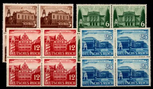 Deutsches Reich 764-767 postfrisch als 4er Block #OQ691