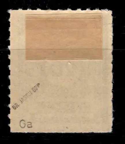 SBZ 48 G a mit Falz geprüft Dr. Jasch BPP #OR812