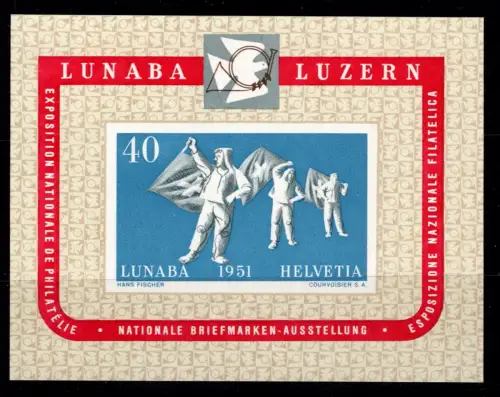 Schweiz Block 14 postfrisch #NX314