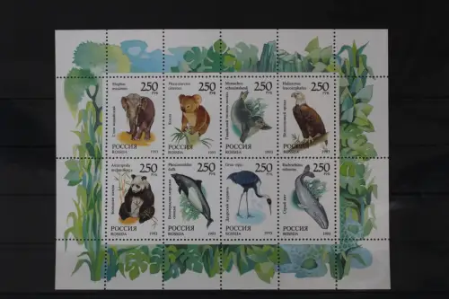 Russland 351-352 postfrisch als Kleinbogen #UU837