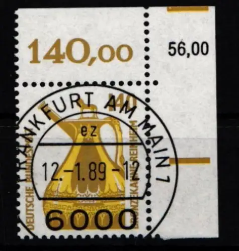 BRD Bund 1401 KBWZ gestempelt #KH008