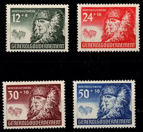 Generalgouvernement 59-62 postfrisch #OR693