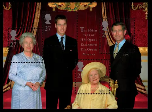 Großbritannien Block 9 postfrisch #OR800