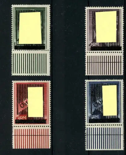 Österreich Va-Vd B x postfrisch Unterrand #GJ371