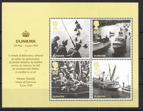 Großbritannien Block 58 postfrisch #OT275