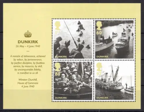 Großbritannien Block 58 postfrisch #OT274