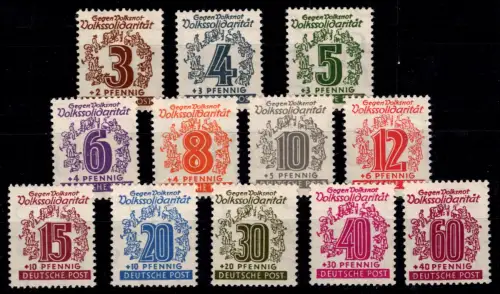 SBZ 138-149 postfrisch #OR882