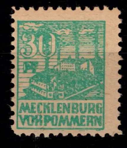 SBZ 39 z a postfrisch geprüft Thom BPP #OR922