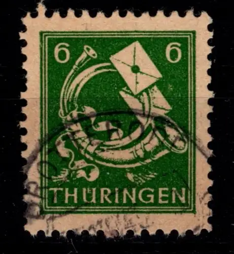 SBZ 95 I gestempelt Plattenfehler #OR947