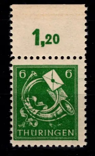 SBZ 95 A X ax OR postfrisch geprüft Jasch BPP #OR991