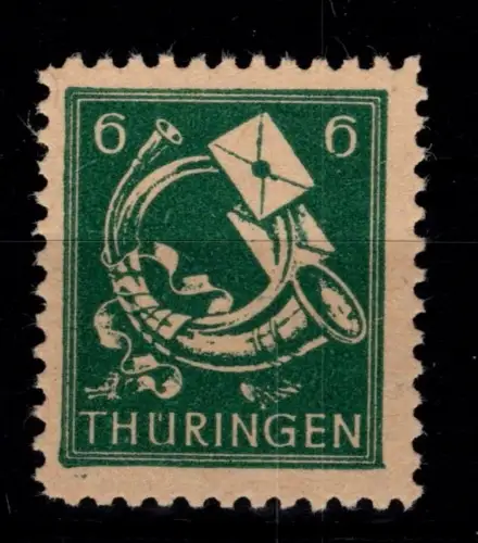 SBZ 95 A Y by postfrisch geprüft Jasch BPP #OR966