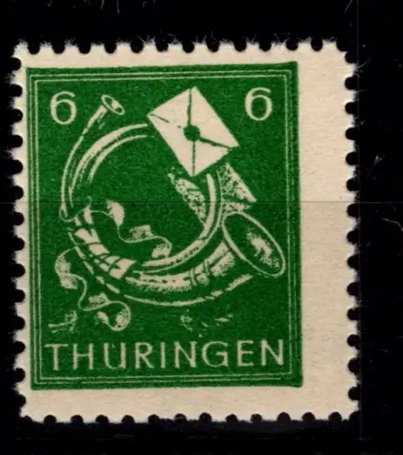 SBZ 95 A X ax postfrisch geprüft Jasch BPP #OR971