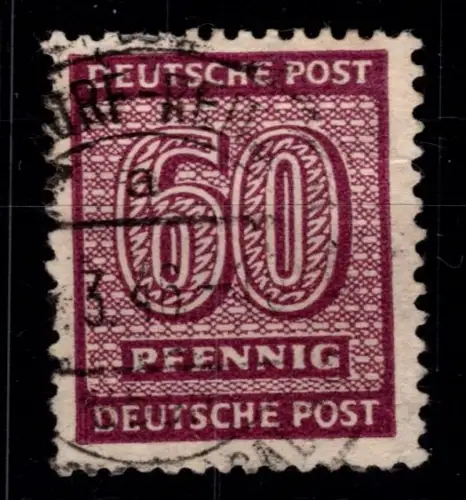 SBZ 137 Y a gestempelt geprüft Ströh BPP #OR916