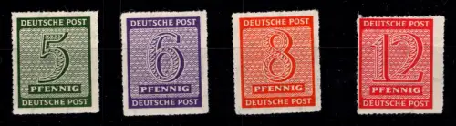 SBZ 116-119 D x postfrisch geprüft Zierer BPP #OR889