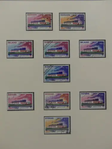 Europa/Cept ab 1956 gestempelt besammelt im Safe Binder #LZ959