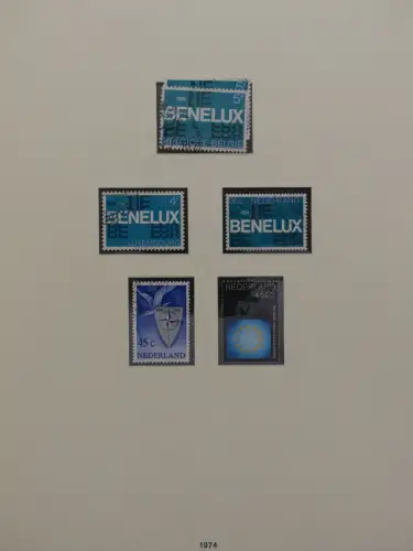 Europa/Cept ab 1956 gestempelt besammelt im Safe Binder #LZ959