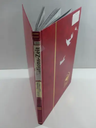 Deutsches Reich OPD, Bogenteile im Einsteck-Album #LZ970