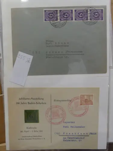 Berlin Postkarten und Briefe im Ringbinder #LZ955