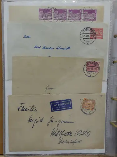 Berlin Postkarten und Briefe im Ringbinder #LZ955