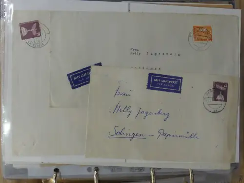 Berlin Postkarten und Briefe im Ringbinder #LZ955