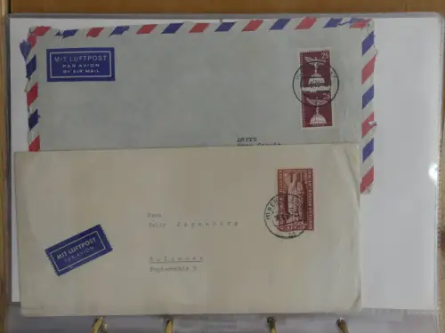 Berlin Postkarten und Briefe im Ringbinder #LZ955