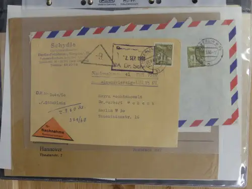 Berlin Postkarten und Briefe im Ringbinder #LZ955