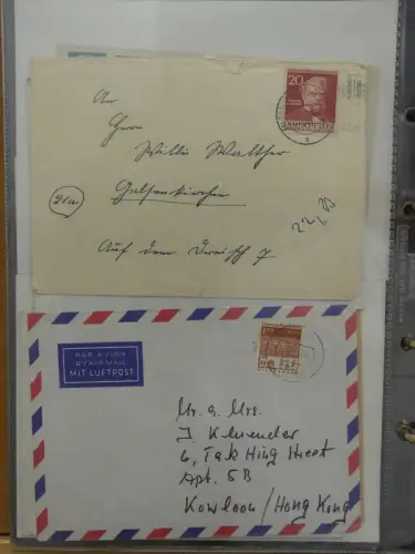 Berlin Postkarten und Briefe im Ringbinder #LZ955