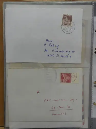 Berlin Postkarten und Briefe im Ringbinder #LZ955