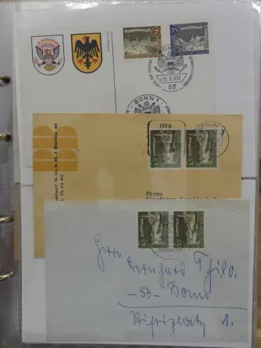 Berlin Postkarten und Briefe im Ringbinder #LZ955
