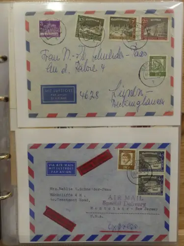 Berlin Postkarten und Briefe im Ringbinder #LZ955