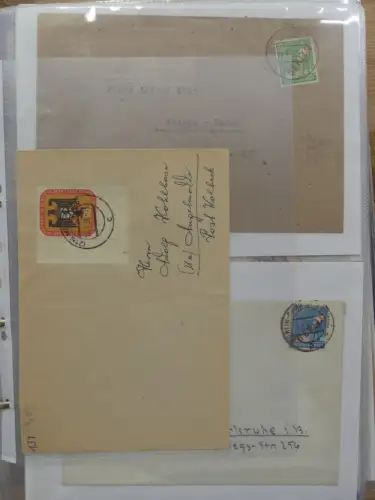 Berlin Postkarten und Briefe im Ringbinder #LZ955