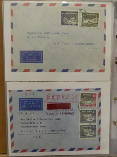 Berlin Postkarten und Briefe im Ringbinder #LZ955