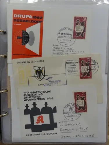 Berlin Postkarten und Briefe im Ringbinder #LZ955
