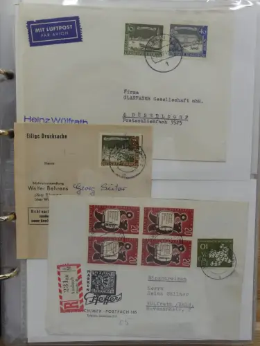 Berlin Postkarten und Briefe im Ringbinder #LZ955