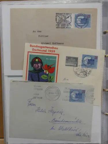 Berlin Postkarten und Briefe im Ringbinder #LZ955