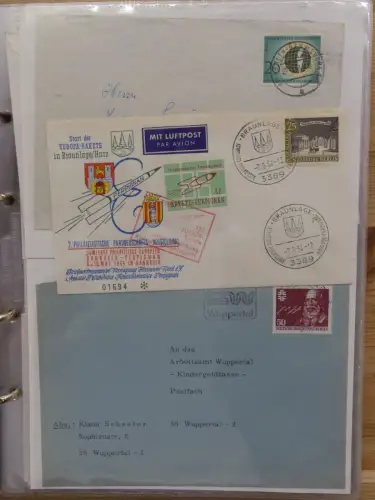 Berlin Postkarten und Briefe im Ringbinder #LZ955
